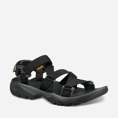 Teva Terra Fi 5 Sport Men's Black Sandals CA83121 Canada Sale